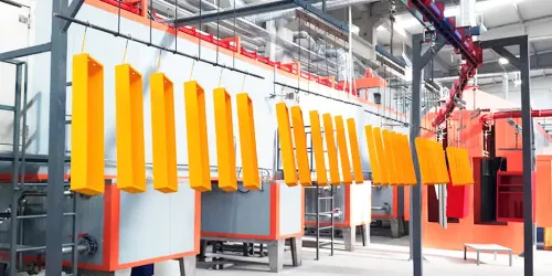 Порошковая покраска листового металла